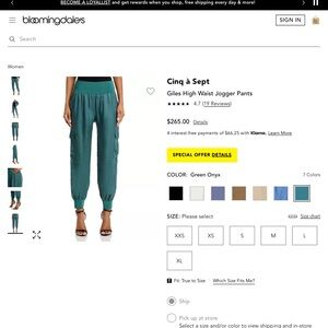 Cinq à Sept // Giles pant